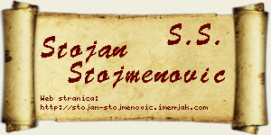 Stojan Stojmenović vizit kartica